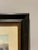 Late 20th Century Vintage “Norham Castle” English Countryside Landscape Print in Ornate Black & Gold Frame For Sale - Image 5 of 6