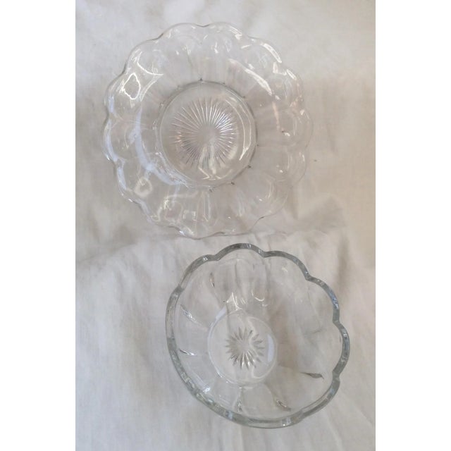 1950s Heisey Bowl and Saucer - 2 Piece Set For Sale - Image 5 of 5