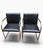 Knoll Set of 4 Mies Van Der Rohe Brno Tubular Chairs for Knoll — Chrome & Leather For Sale - Image 4 of 13