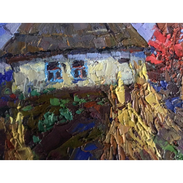 Oil Painting Landscape Lonely Oksana Ivanyuk For Sale - Image 4 of 13