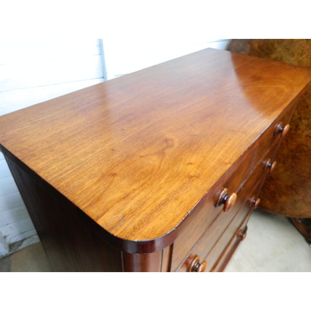 Victorian Mahogany Chest of Drawers, 1890s For Sale - Image 17 of 18