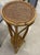 Bring a gorgeous touch of natural boho-chic texture into your space! This vintage mid-century modern rattan and bentwood...