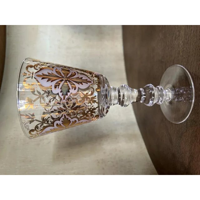 Damasco White Chalice Glasses by Livellara, Set of 2, in New conditions. Designed from 2000 Labeled by Maker