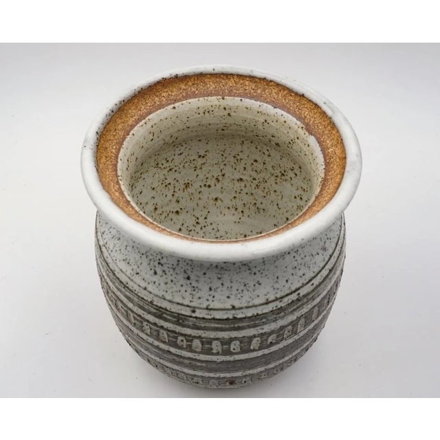 Mid 20th Century Large Joel Edwards Lidded Jar For Sale In Seattle - Image 6 of 9