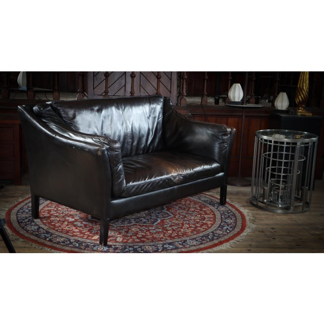 Reggio Two-Seater Leather Sofa by Timothy Oulton Halo, 2010s For Sale - Image 12 of 18