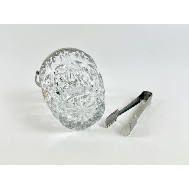 German Lead Crystal Ice Bucket from Nachtmann, 1960s For Sale - Image 7 of 8