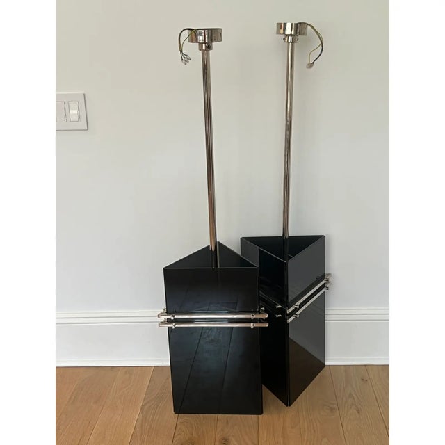 Art Deco 1920s Hungarian Art Deco Smoked Glass Pendant Lights - a Pair For Sale - Image 3 of 11