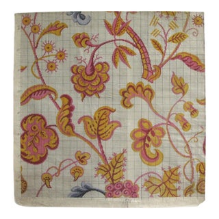 Antique French Textile Design For Sale