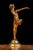 1910s The Good Fairy | Brass McCutcheon Statuette; Signed, Dated For Sale - Image 4 of 11