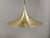 Fog & Mørup Vintage Golden Semi Hanging Lamp by Claus Bonderup & Torsten Thorup for Fog & Mørup, 1974 For Sale - Image 4 of 12