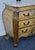 Wood Marble Top Chest French Baroque Style Bombay Commode Carved 3 Drawer 90's For Sale - Image 4 of 18