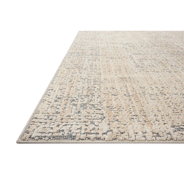 Contemporary Amber Lewis x Loloi Bexley Rug in Natural / Slate 11'-6" x 15' Area Rug For Sale - Image 3 of 6