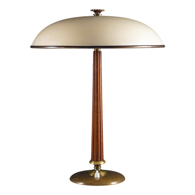 Swedish Modern Model 30246 Table Lamp by Erik Tidstrand for Nordiska Kompaniet, 1930s For Sale