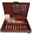 Vintage 1881 Rogers Silverplate Flatware Set With Storage Chest – 40 Pieces For Sale