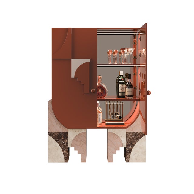 Arkos Bar Cabinet by Ömer Öztürk For Sale - Image 4 of 18