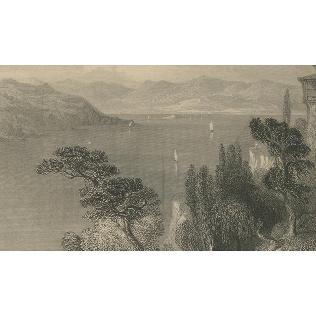Black After Thomas Allom, Constantinople, St George Monastery, Princes Islands, 1838, Print For Sale - Image 8 of 9