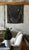 Mixed Media Landscape on Raw Linen, Original by Chelsea Fly Architectural Iron Tacks included for Installation. 51”W x 59”H