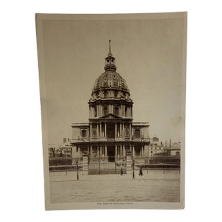 1905 Gravure Napoleon Paris Tomb Print For Sale