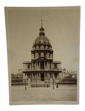1905 Gravure Napoleon Paris Tomb Print