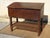 A very old, entirely pegged piece of solid oak furniture. Originally a dish rack, used to store, drain, and hold dishes...