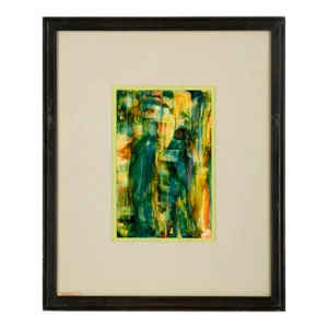 "Recognition" - Abstract Expressionist Composition in Acrylic on Cardstock by William Aldridge