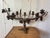 Antique French Iron Candelabra, Grapes and Wheat Motif For Sale - Image 13 of 16
