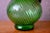 Green Large Jug in Spiral Green Glass For Sale - Image 8 of 9