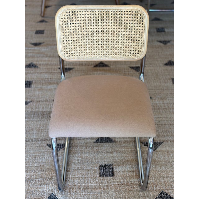 Cesca™ Upholstered Side Chairs by Marcel Breuer for Knoll Studio, Set of 4 For Sale - Image 12 of 16