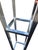 Vintage Milo Baughman Style Chrome Pedestal Stand MCM Open Column Sculpture Shelf For Sale - Image 9 of 13