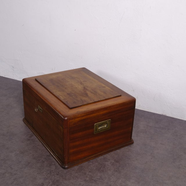 Antique Art Deco Wooden Cutlery Chest, 1920s For Sale - Image 10 of 18
