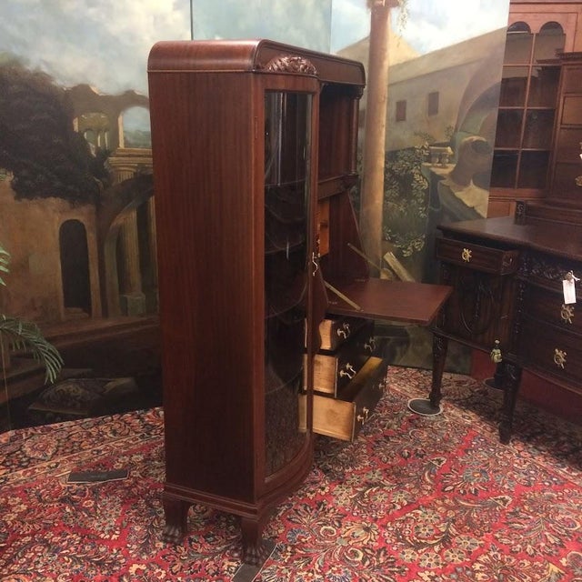 Antique Side by Side Secretary Desk, Victorian Furniture For Sale - Image 13 of 15