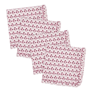 Abigail Ruffled Dinner Napkins- Set of 4