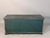 19th Century Dark Green-Blue Painted Maritime Sea Chest / Trunk, Ship John Speark, Rockland Maine For Sale - Image 4 of 12