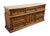 Bassett Bassett Furniture Solid Oak Traditional American Colonial Revival 70" Triple Door Dresser 2085-247 For Sale - Image 4 of 15