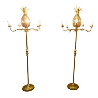 Mid-Century Style Tree Floor Lights, 2000s, Set of 2 For Sale