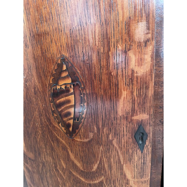 Antique Hanging Corner Cupboard C1760 For Sale - Image 14 of 16