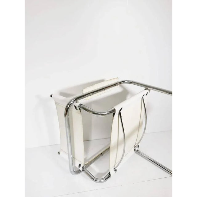 Bauhaus Italian Model Studi Desk Chair by Mart Stam & Marcel Breuer, 1970s For Sale - Image 5 of 11