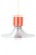 Orange Pendant Lamp with Orange Detail For Sale - Image 8 of 8