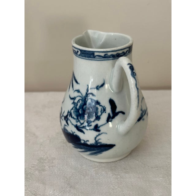 Antique English Worcester Sparrow-Beak Cream Jug, Circa 1770–1785 For Sale - Image 12 of 14