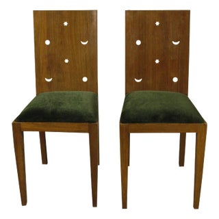 Pair of Celeste Chairs by Patrick Naggar For Sale
