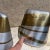 Mid-Century Modern Ben Seibel Abstract Gold Silver Brass Bookend Set For Sale In San Diego - Image 6 of 10