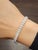 Modern 12.21 Ct Oval Cut Diamond Tennis Bracelet For Sale - Image 3 of 8