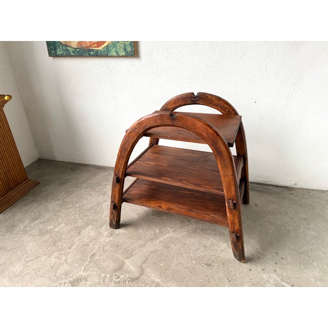 Maison Lecan presents this piece of brutalist folk art from the 1950s. Its structure is formed by two elements of bent...