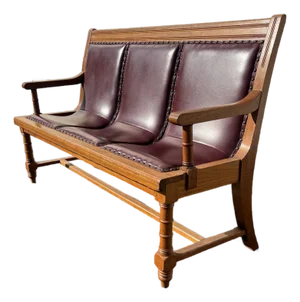 Antique Rail Car Bench