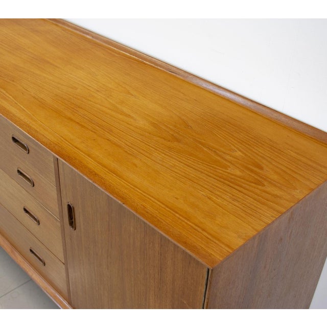 Mid-Century Danish Teak Model OS25 Sideboard by Arne Vodder for Sibast, 1950s For Sale - Image 11 of 12