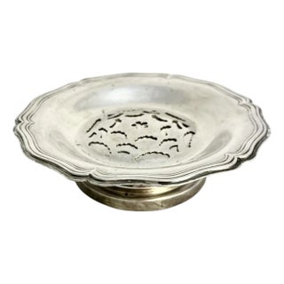 Vintage French Silver Plate Coquillor Butter Press by Jules Lorillon For Sale