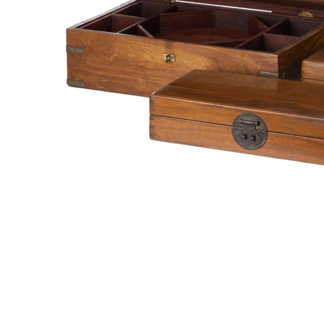 Travel Trunks, 19th Century, Set of 4 For Sale - Image 3 of 6