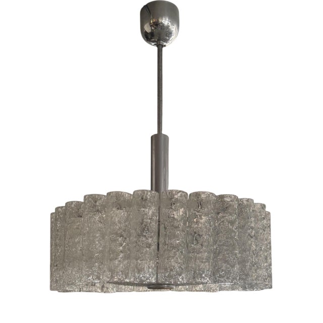 Murano Glass Chandelier from Doria Leuchten, Germany, 1960s For Sale