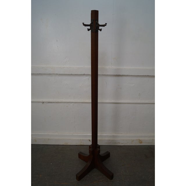 Antique Conrey Davis Mission Oak Clothes Tree Chairish