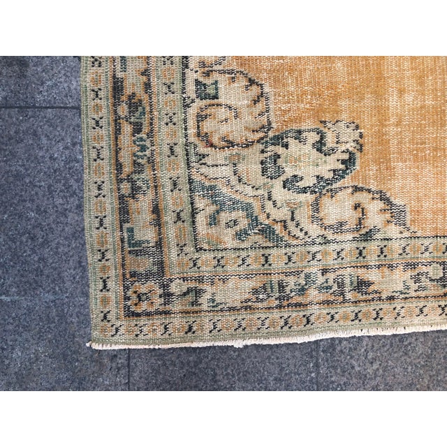 1960s Vintage Handmade Nomadic Area Rugs- 5′6″ × 9′3″ For Sale - Image 6 of 11